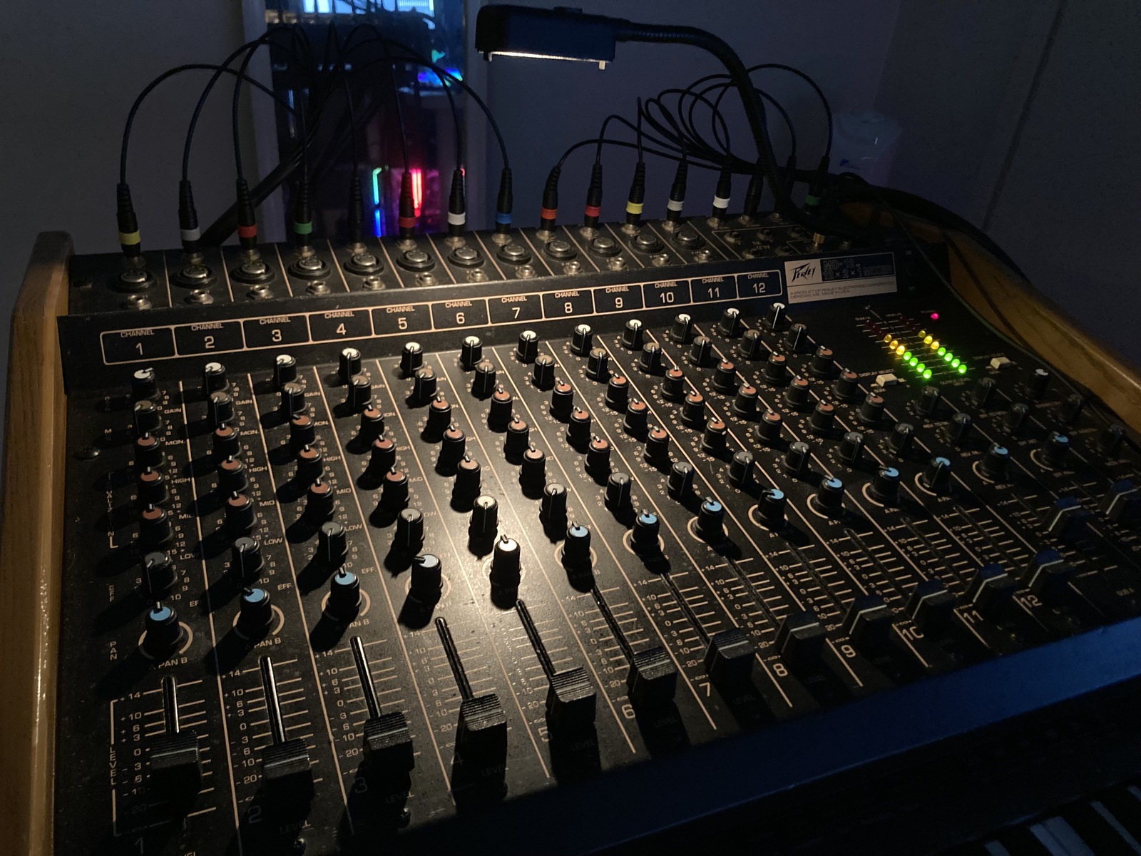 Studio Setup by abow featuring Peavey MD-II 12x2 Mixer