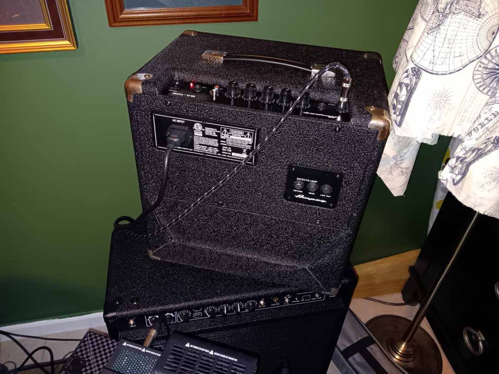 Amp Rig by jeremy_crockett featuring Ampeg BA-108