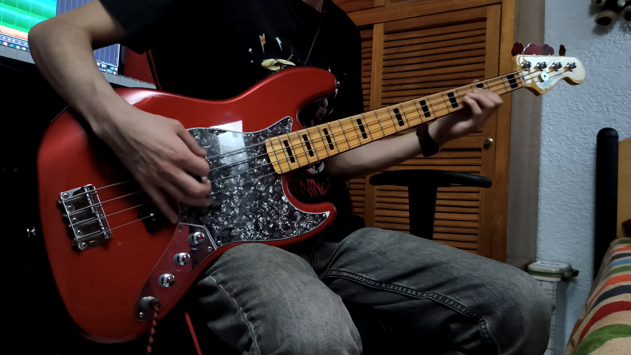 Music Gear Setup by andrewdrko98 featuring Squier Jazz Vintage Modified '70s