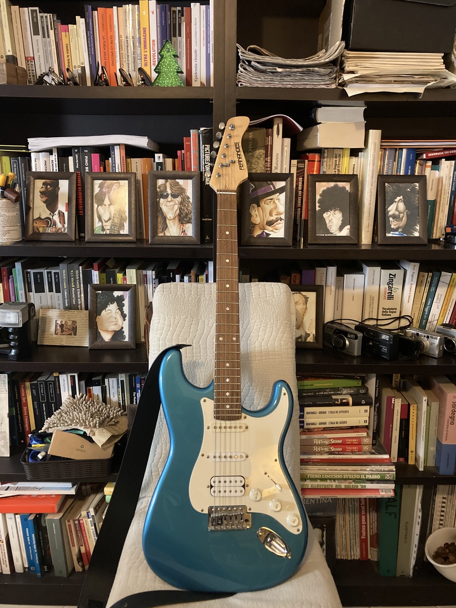 Music Gear Setup by alecani featuring Fernandes LE-1Z
