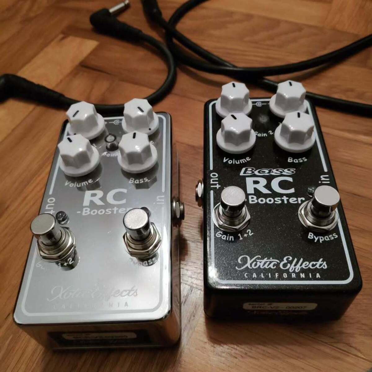 Pedalboard by bojketic featuring Xotic Effects RC Booster-V2 and Xotic Effects Bass RC Booster V2