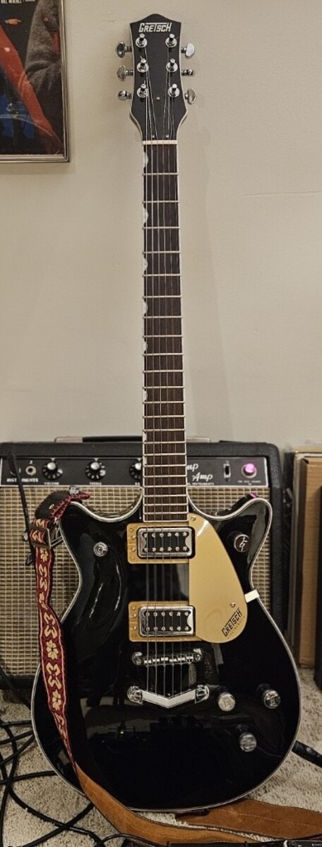 Music Gear Setup by cosmothecat featuring Gretsch G5222 Electromatic Double Jet BT With V-Stoptail