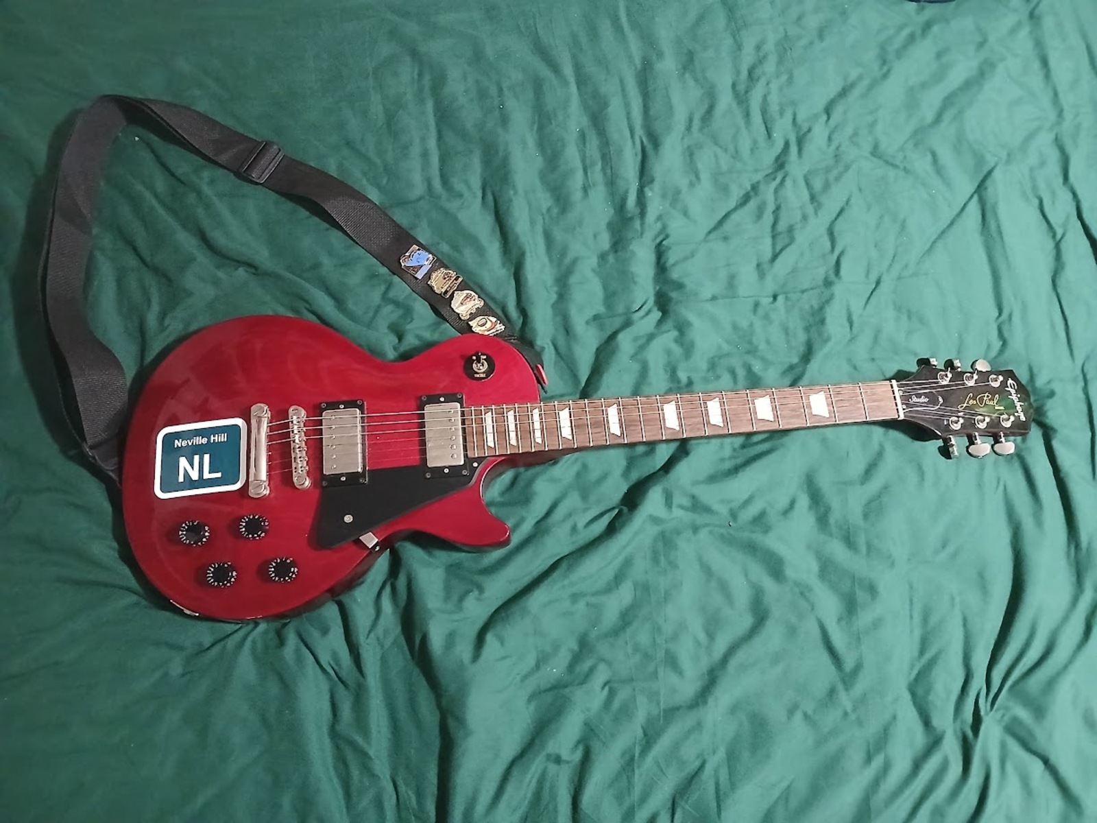 Music Gear Setup by hugohatcher_rtfm featuring Epiphone Les Paul Studio