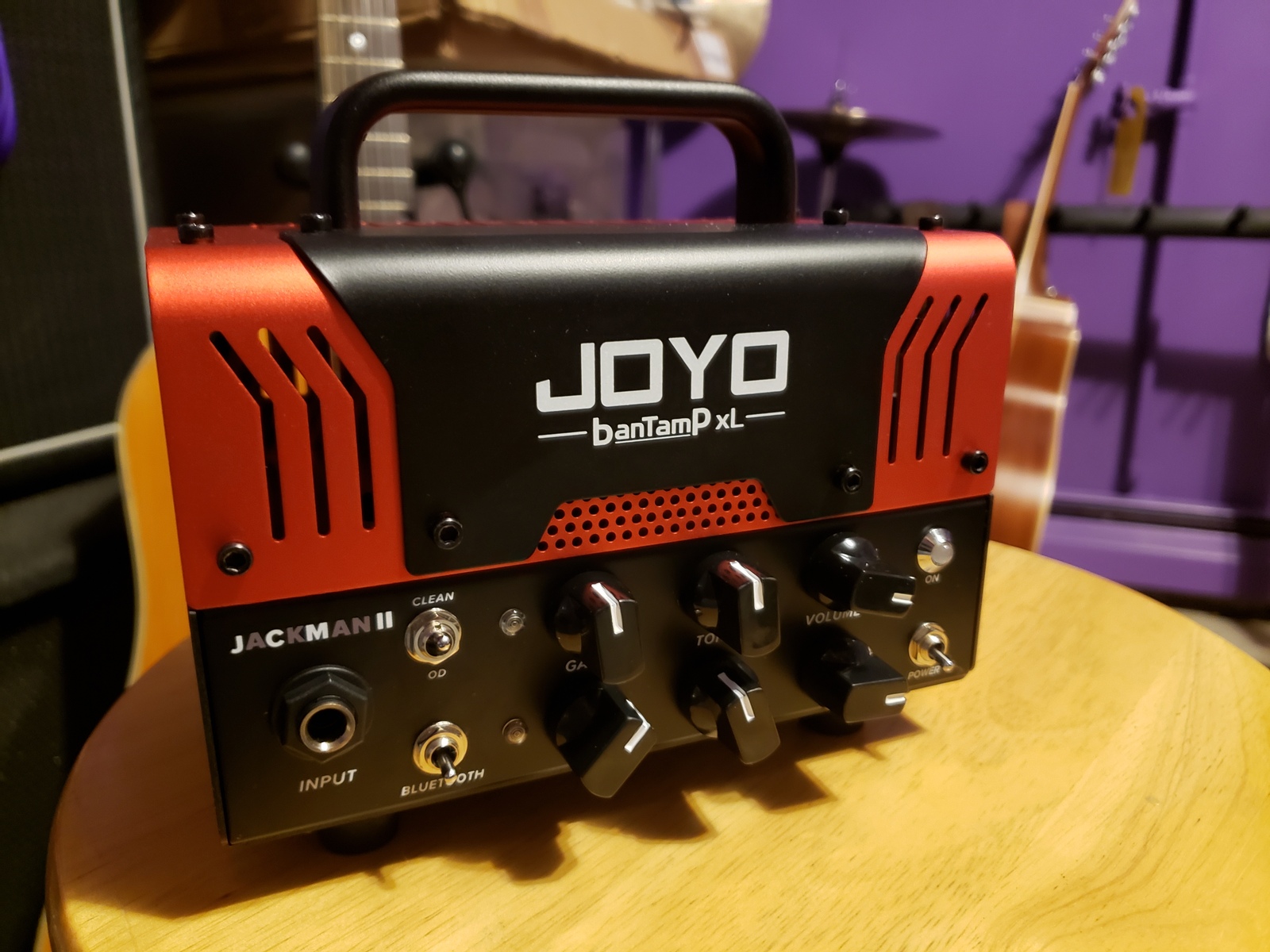 Studio Setup by kylee_brielle featuring Joyo BanTamP JackMan II 20-Watt Tube Guitar Head