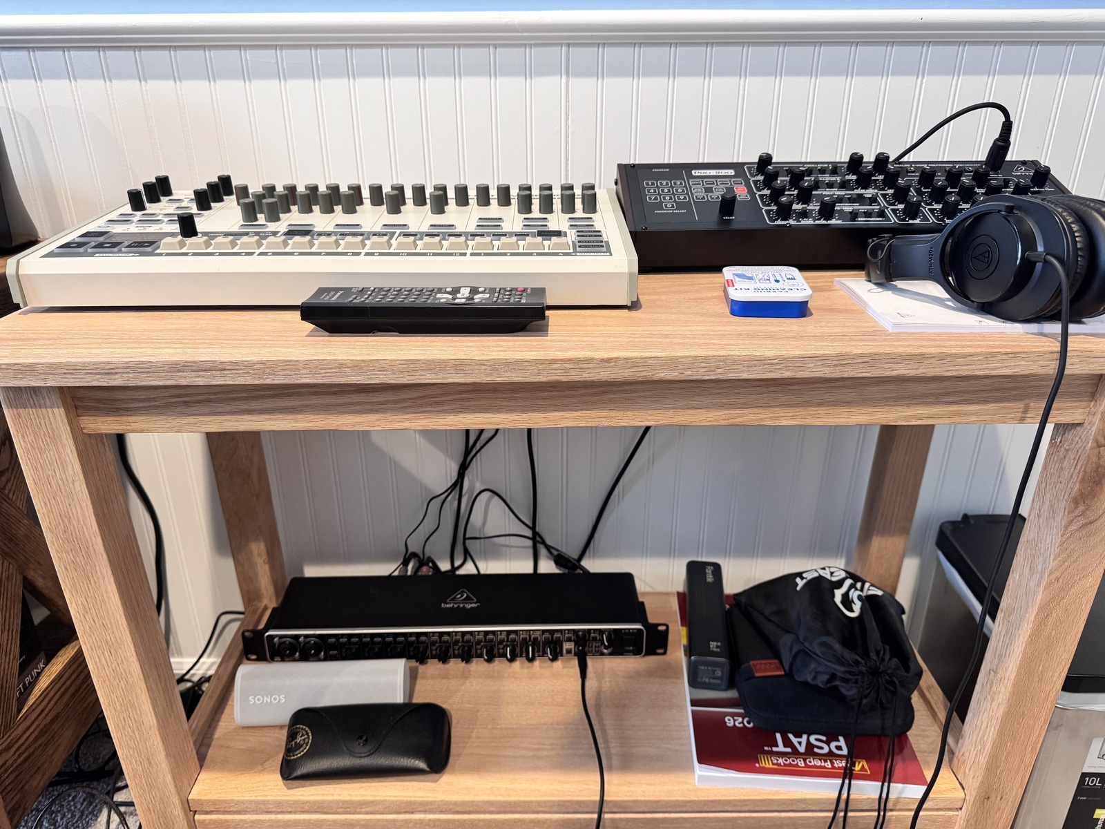 Electronic Synth Setup by bassbouncer featuring Behringer RD-9, Behringer Pro-800, and Behringer U-PHORIA UMC1820 and 1 more piece of gear