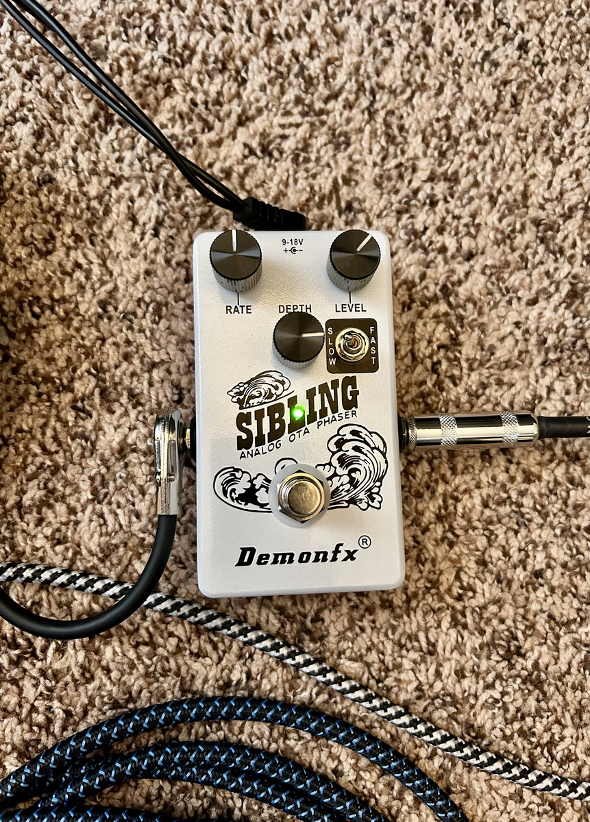 Pedalboard by zack_jade featuring Demonfx Sibling Analog OTA Phaser