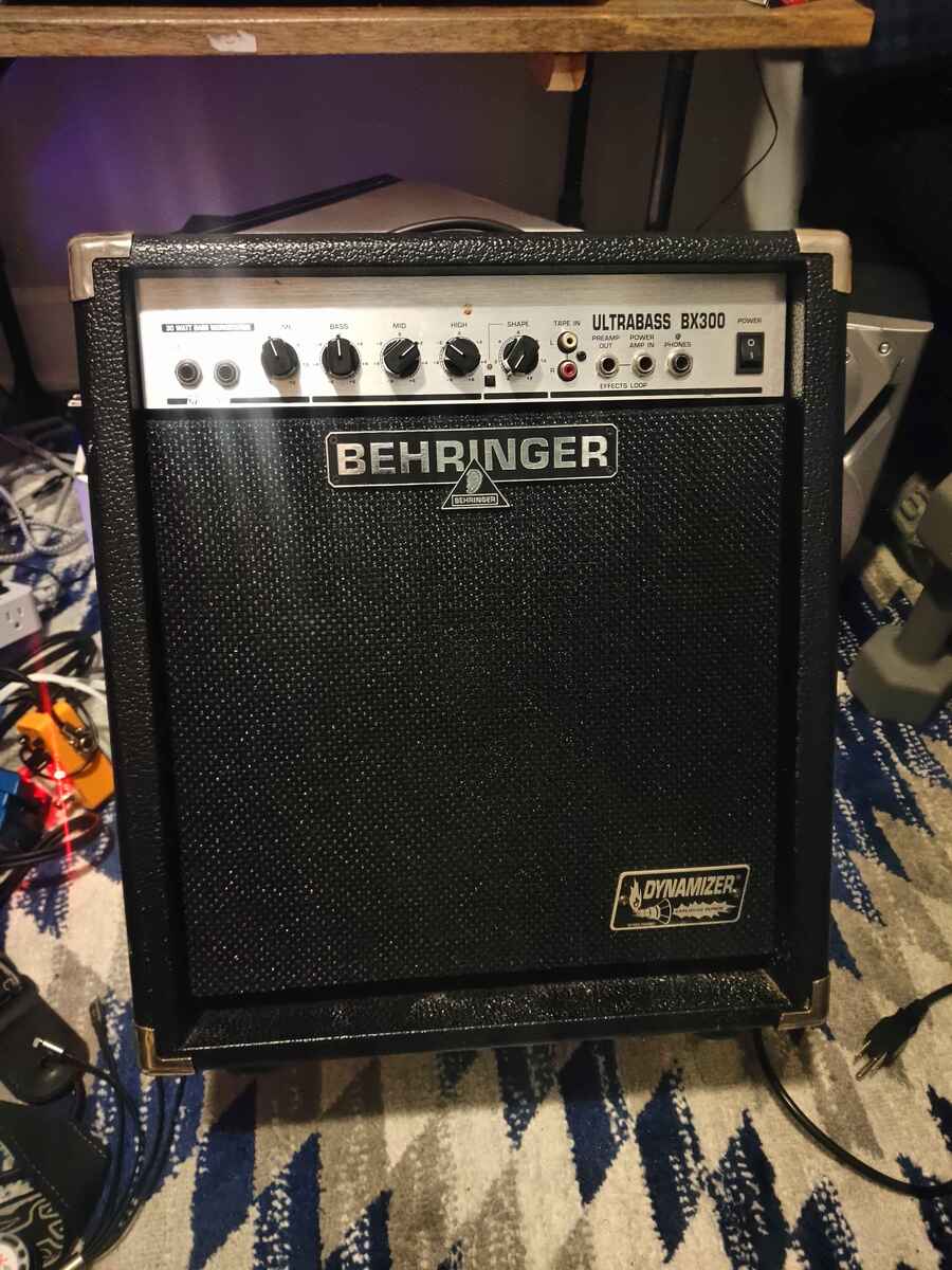 Music Gear Setup by flower featuring Behringer Ultrabass BX300 Bass Combo Amp