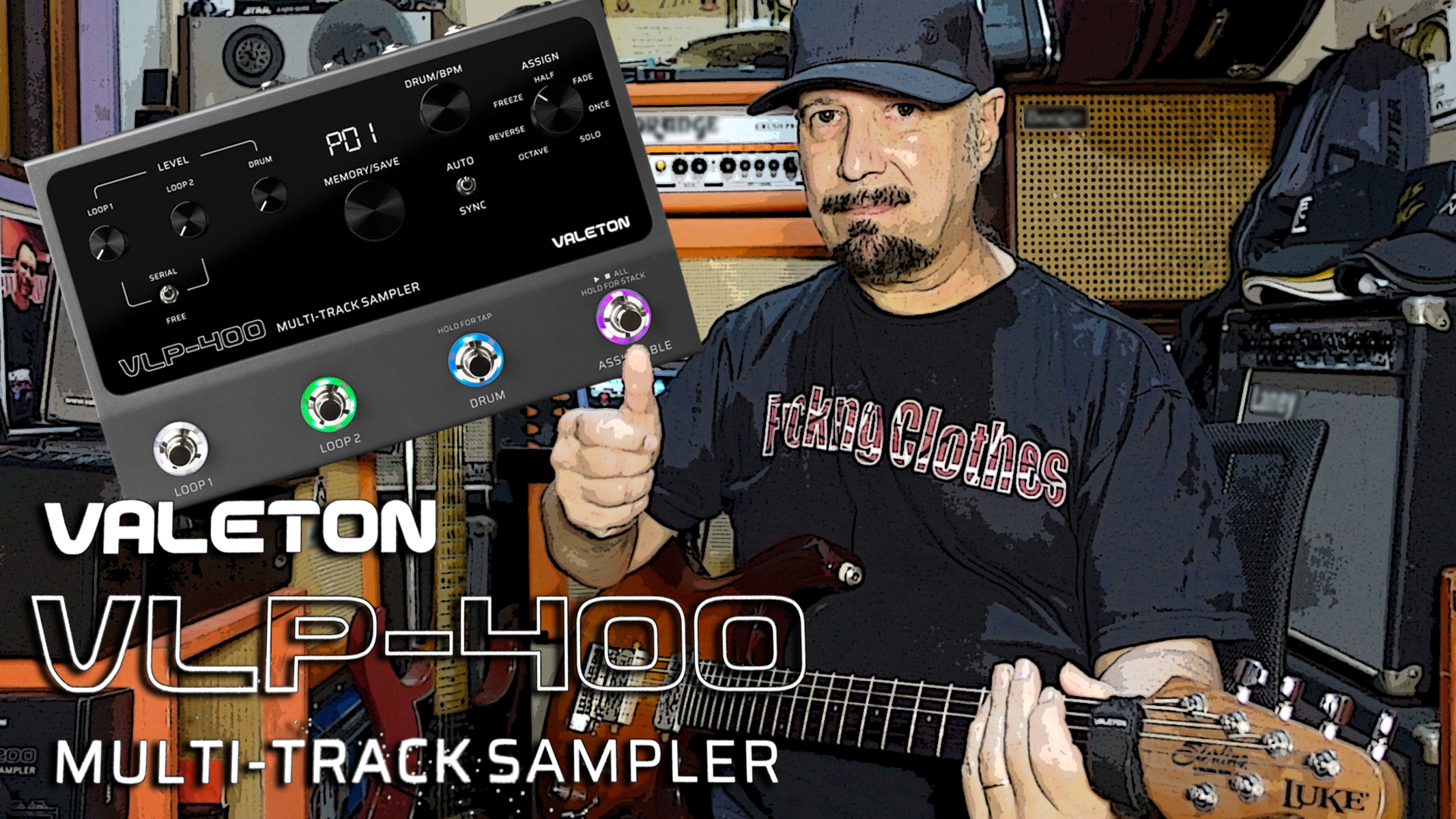 Music Gear Setup by marcelo_roascio_ok featuring Valeton VLP-200 Multi Sampler Looper