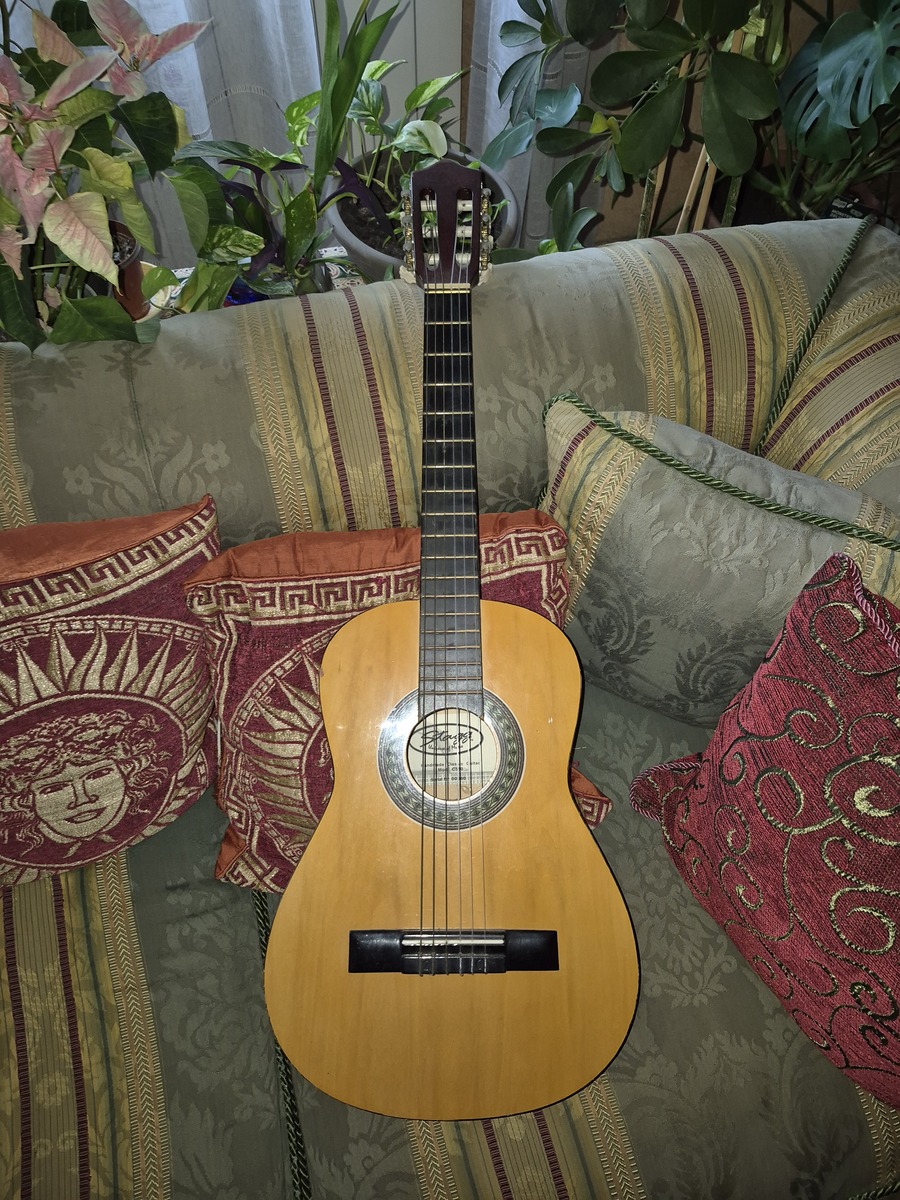 Studio Setup by bustinadelthe featuring Stagg Classic Guitar
