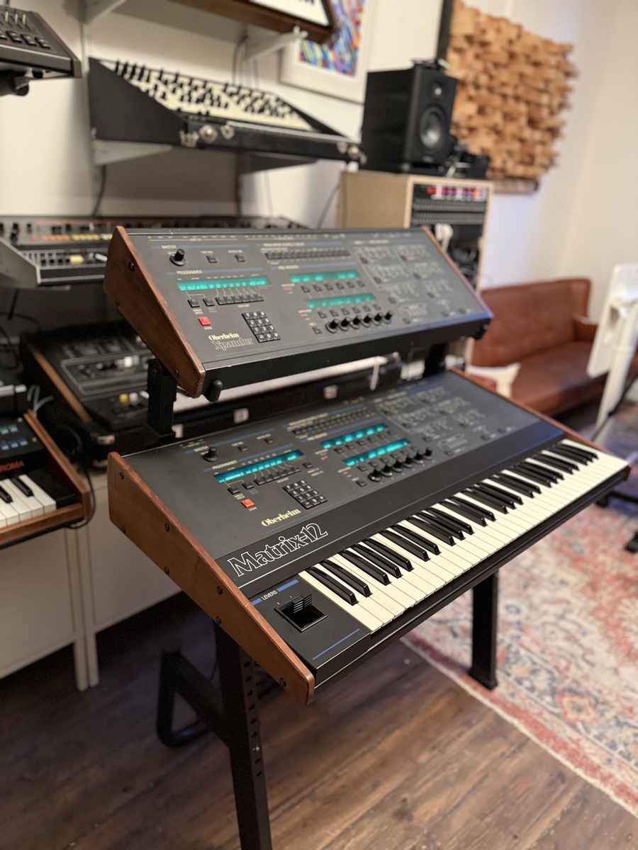 Electronic Studio Setup by resonancestudios featuring Oberheim Matrix 12 and Oberheim Matrix 6
