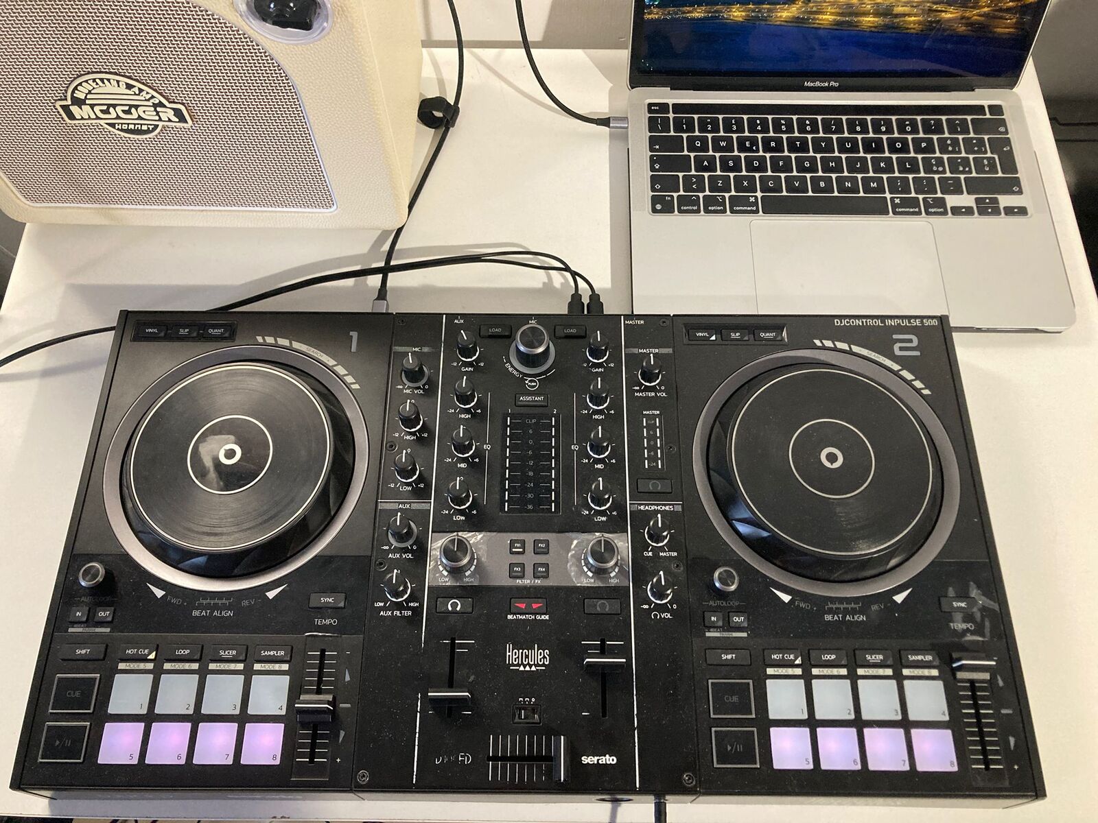DJ Setup by alecani featuring Hercules DJ DJControl Inpulse 500