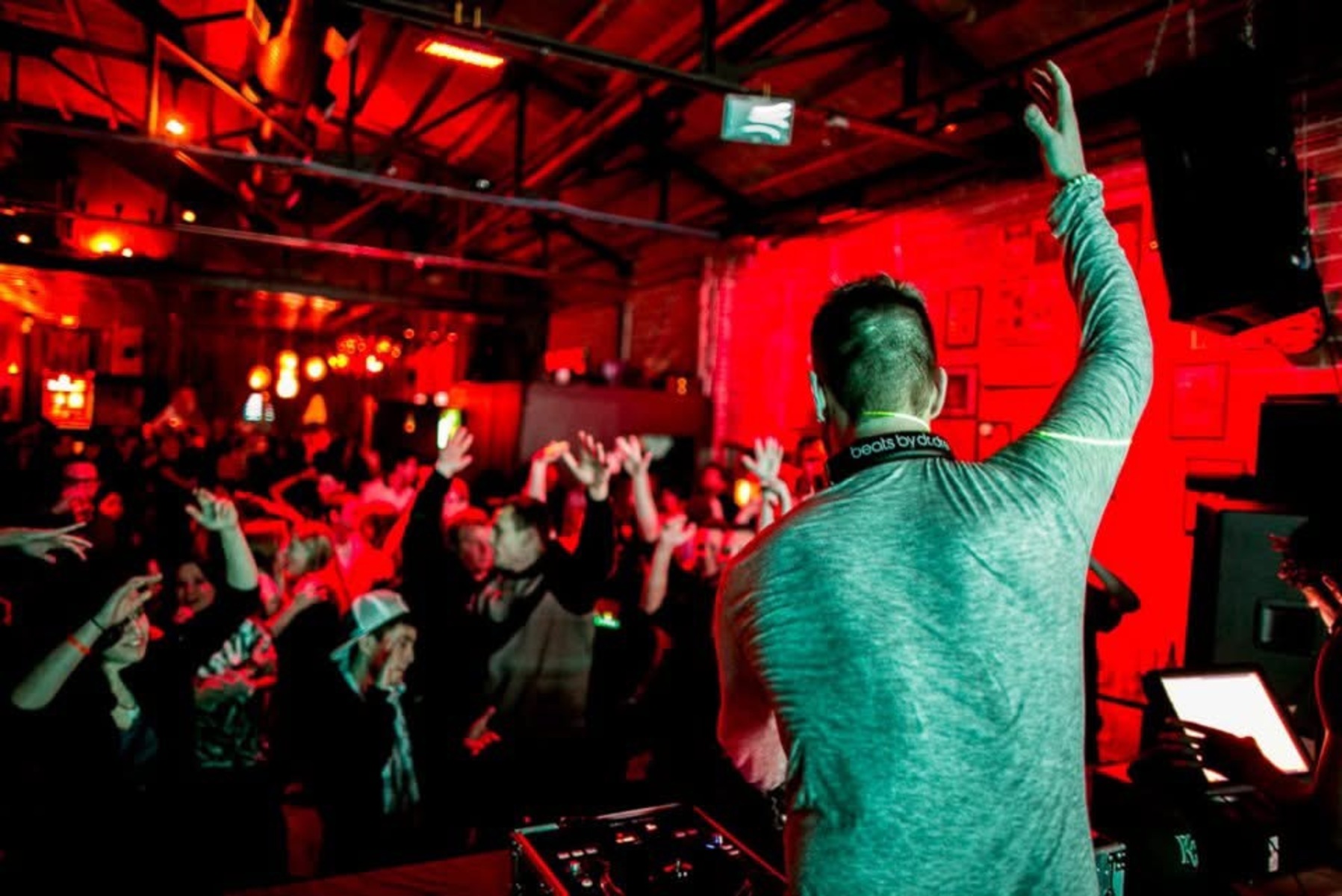 Electronic DJ Setup by gregorydean featuring denon 3700 and Beats By Dr. Dre Pro Headphones Black