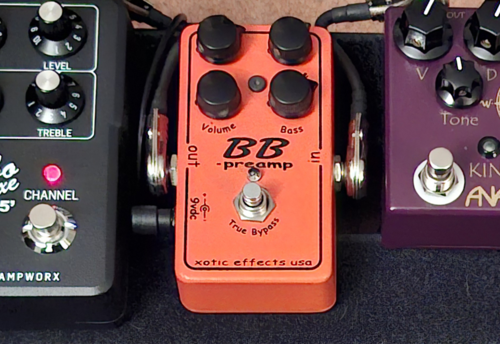 Metal Pedalboard by lloydys featuring Xotic Effects BB Preamp