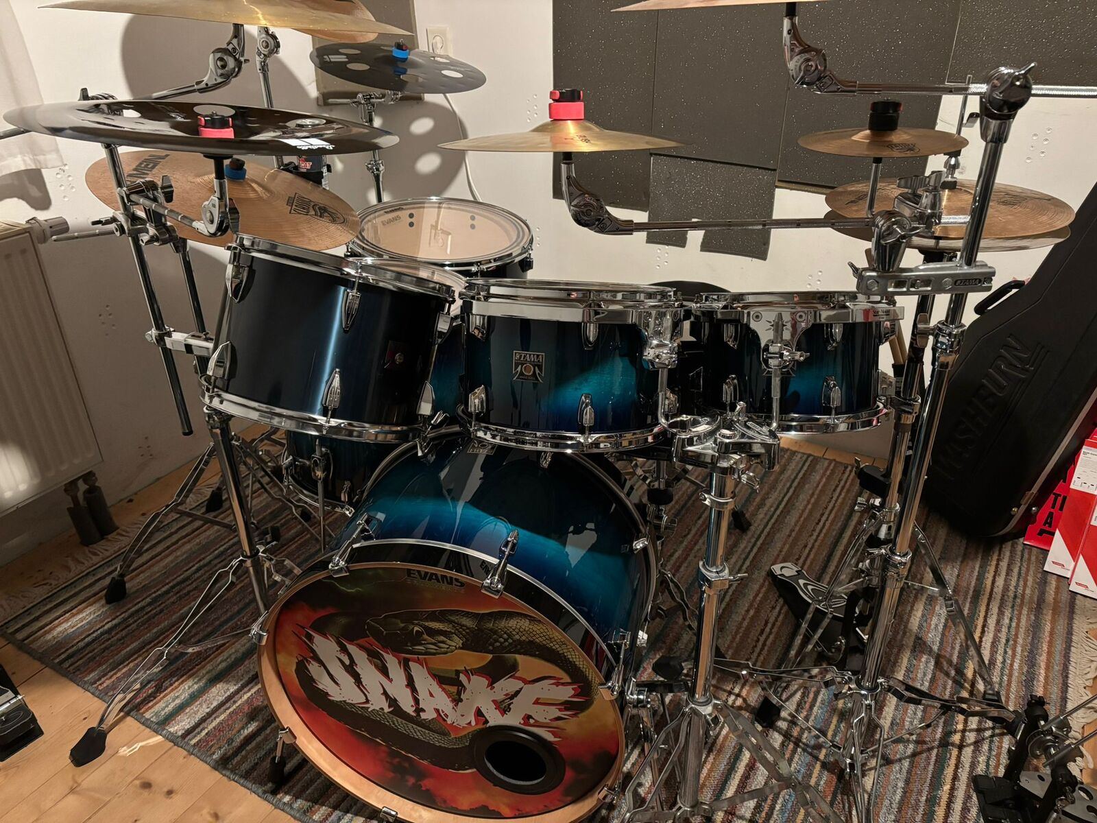 Music Gear Setup by jake_fudge featuring Tama Superstar Classic Drums