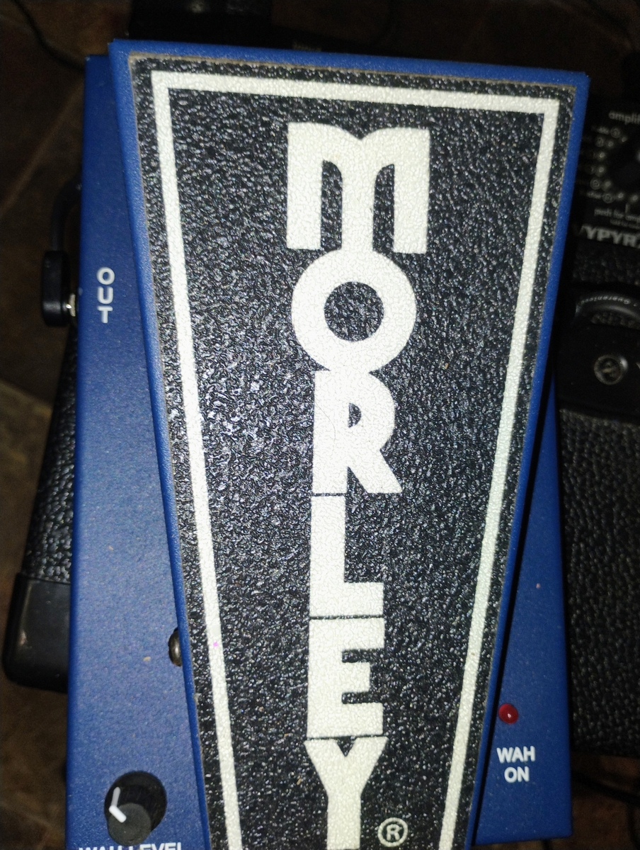 Pedalboard by kenlly_pritchett featuring Morley Rex Brown Old Blue Wah Pedal