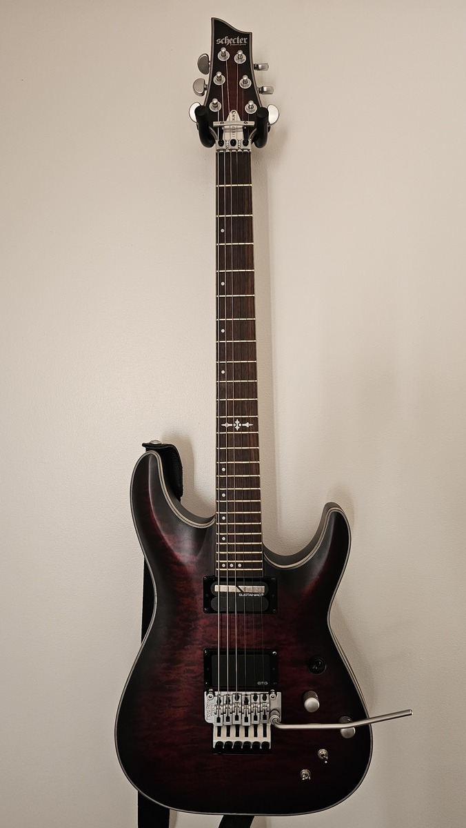 Music Gear Setup by diegs featuring Schecter C1 Platinum FR S