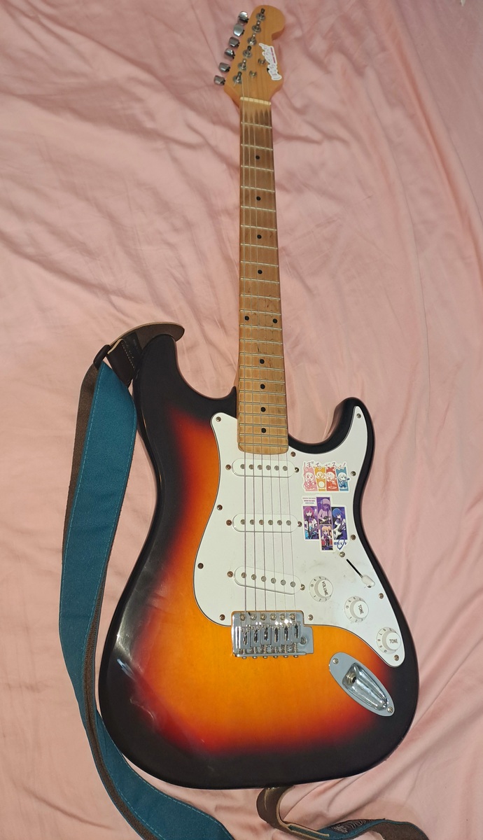 Music Gear Setup by carlyjam featuring Strat "Starcaster" Knockoff