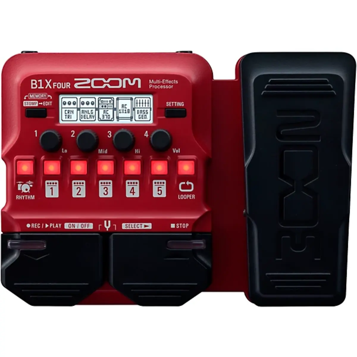 Music Gear Setup by lawnmower_stealer69 featuring Zoom B1x Four