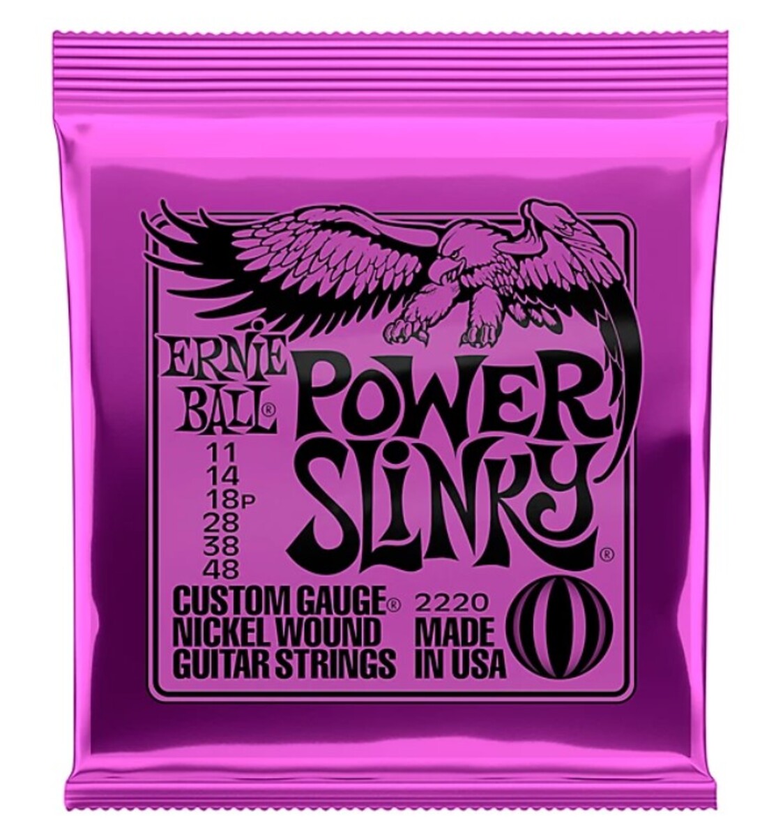 Metal Music Gear Setup by lawnmower_stealer69 featuring Ernie Ball Power Slinky Guitar Strings (11-48)