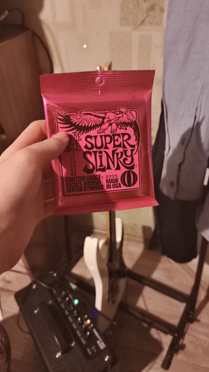 Metal Live Rig by bradbbb featuring Ernie Ball Super Slinky Guitar Strings (9-42)