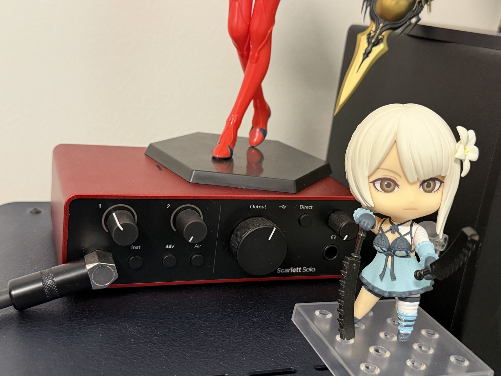 Studio Setup by odbsoshdjidbd featuring Focusrite Scarlett Solo Usb-C Audio Interface (Gen 4)