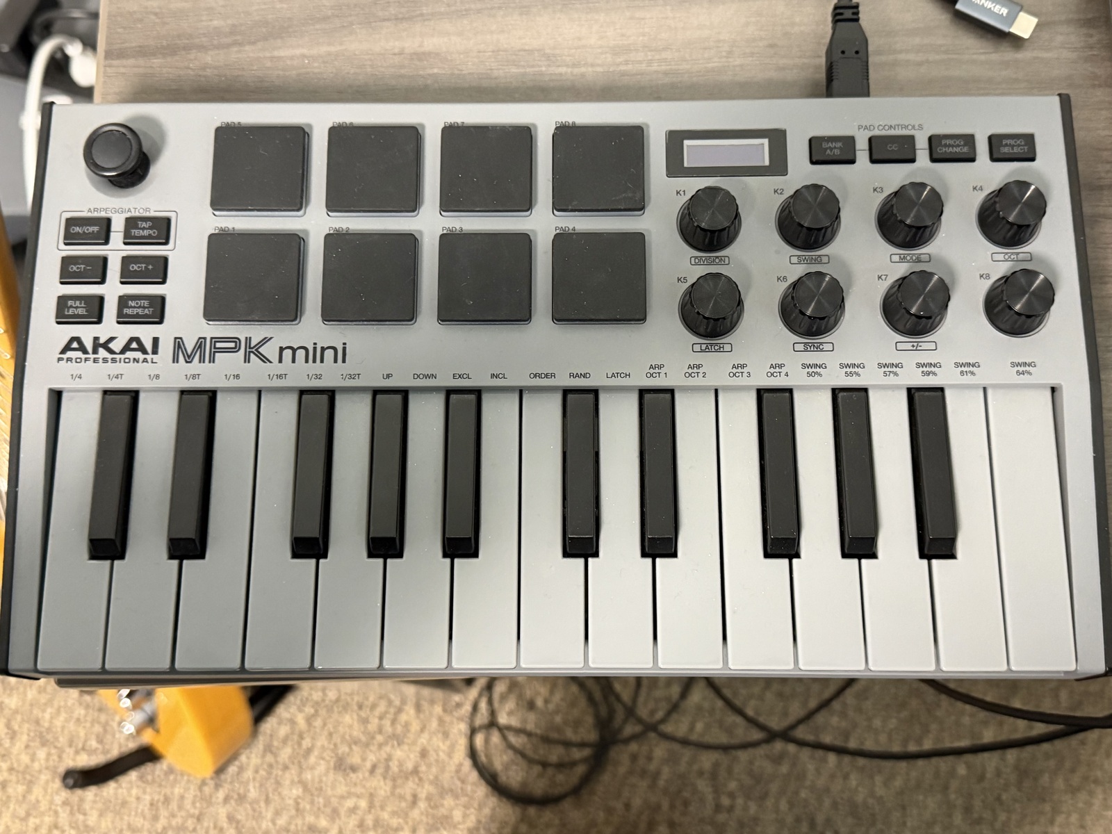 Studio Setup by odbsoshdjidbd featuring Akai MPK Mini MK3 Grey