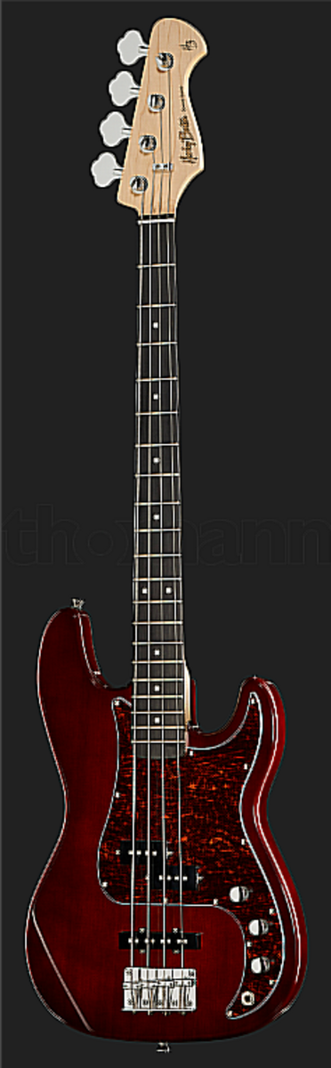 Music Gear Setup by szymon_lietz featuring Harley Benton PJ-4 HTR Deluxe Series