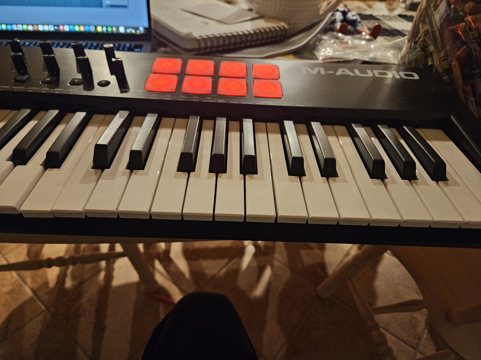 Music Gear Setup by idk_ok featuring M-Audio Oxygen 61 MKV MIDI Keyboard Controller