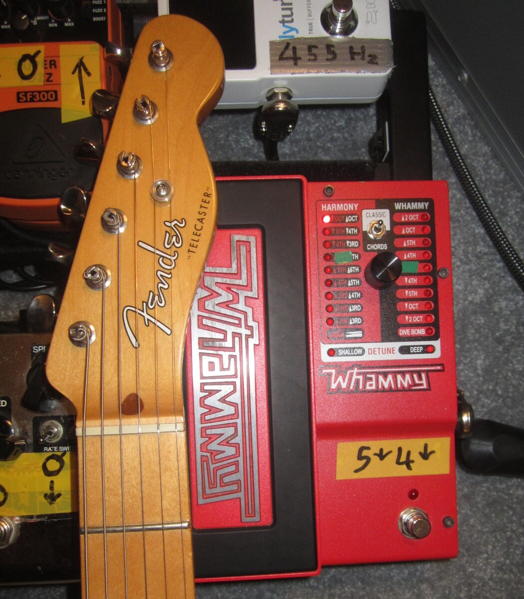 Pedalboard by fred_mile1 featuring Fender Classic Player Baja Telecaster