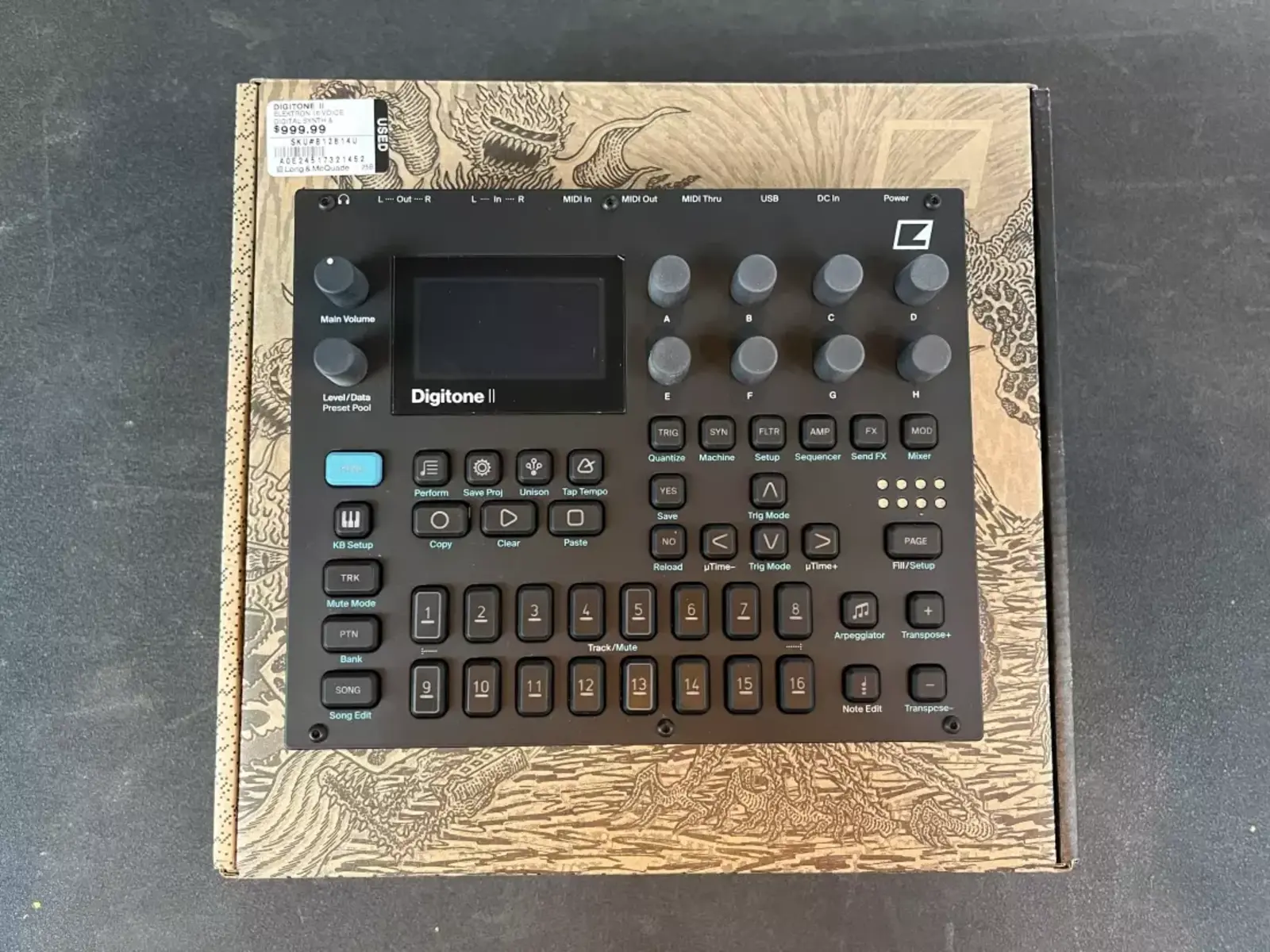 Studio Setup by alexander_zhivitsky featuring Elektron Digitone II 16-Voice Digital Synthesizer