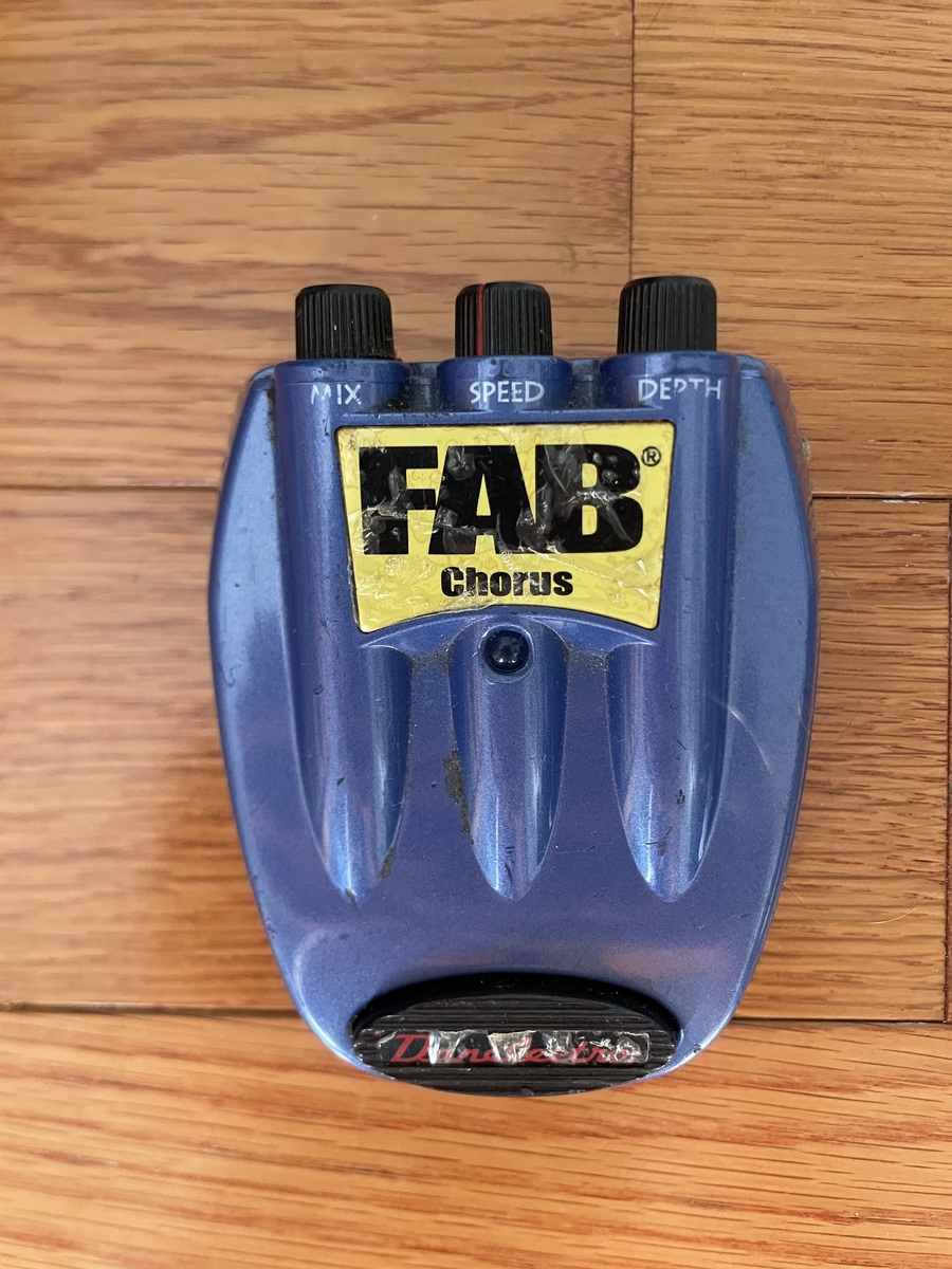 Shoegaze Pedalboard by ethan_nash featuring Danelectro D-5 FAB Nifty Fifty Chorus