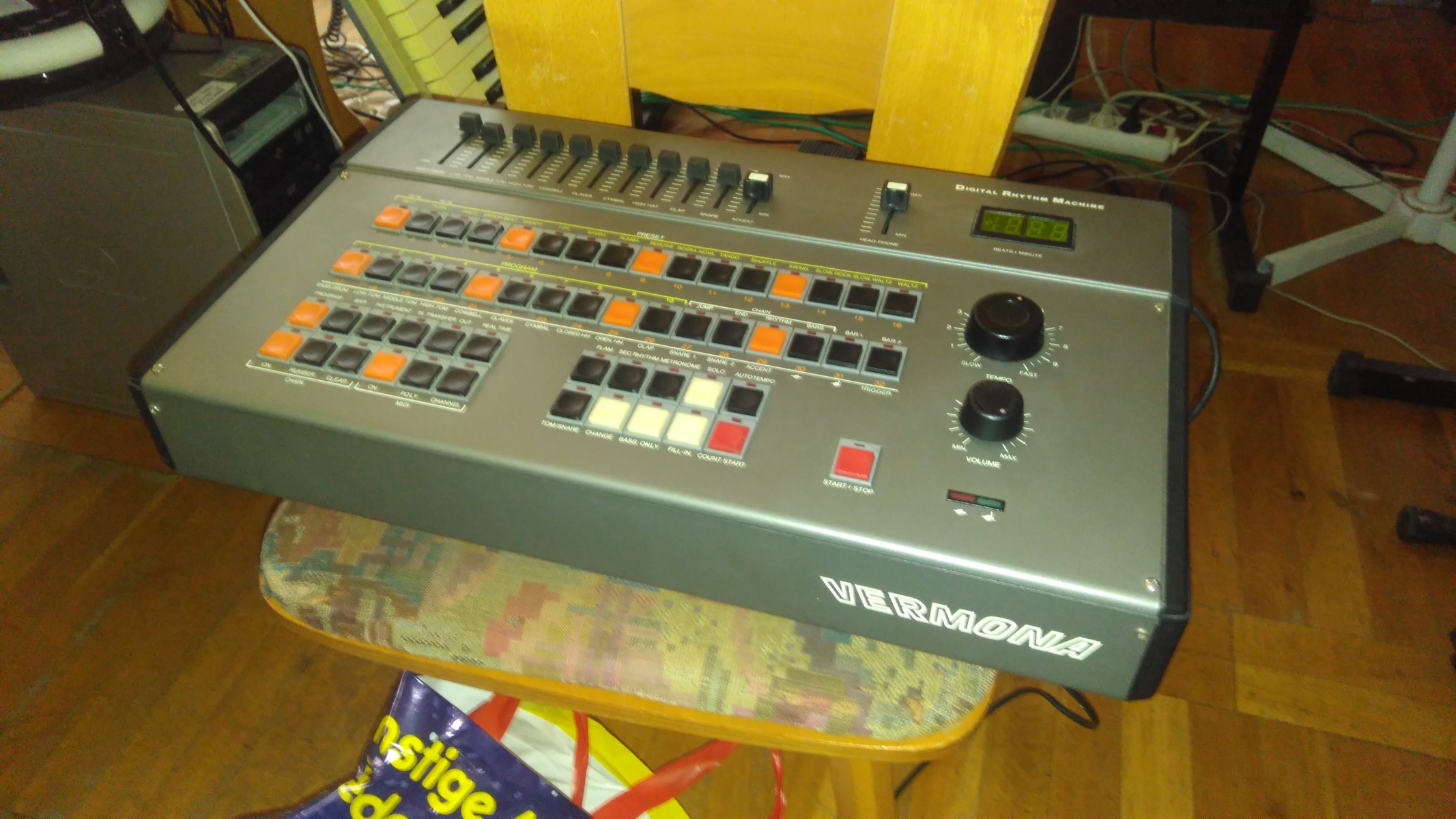 Studio Setup by cantarelos featuring Vermona Digital Rhythm Machine