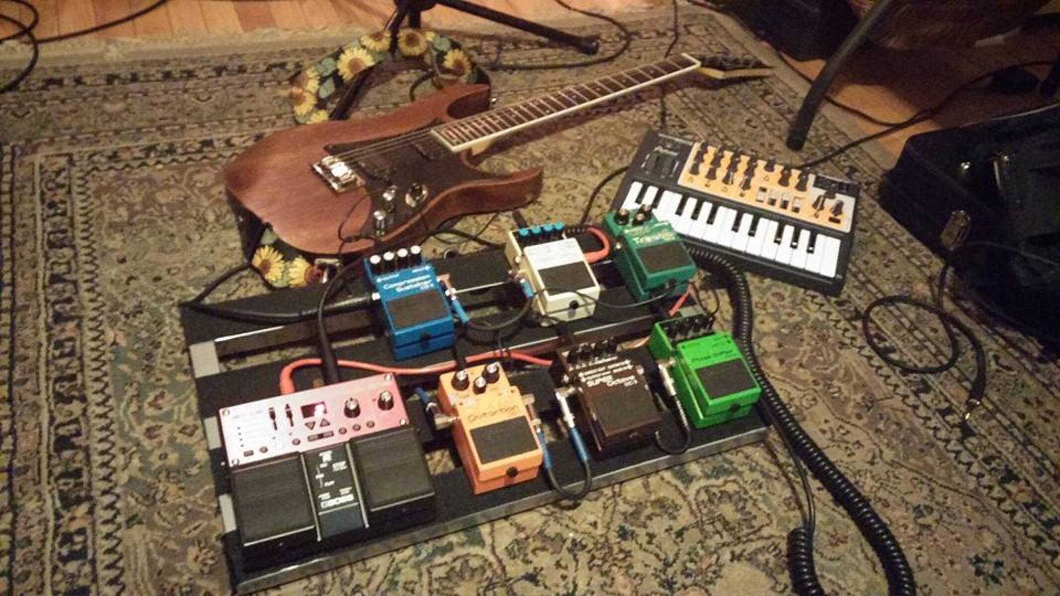 Boss Pedalboard by gay_dilla featuring Boss RC-30 Loop Station, Boss OC-3 Super Octave, and Boss PH-3 Phase Shifter and 4 more pieces of gear