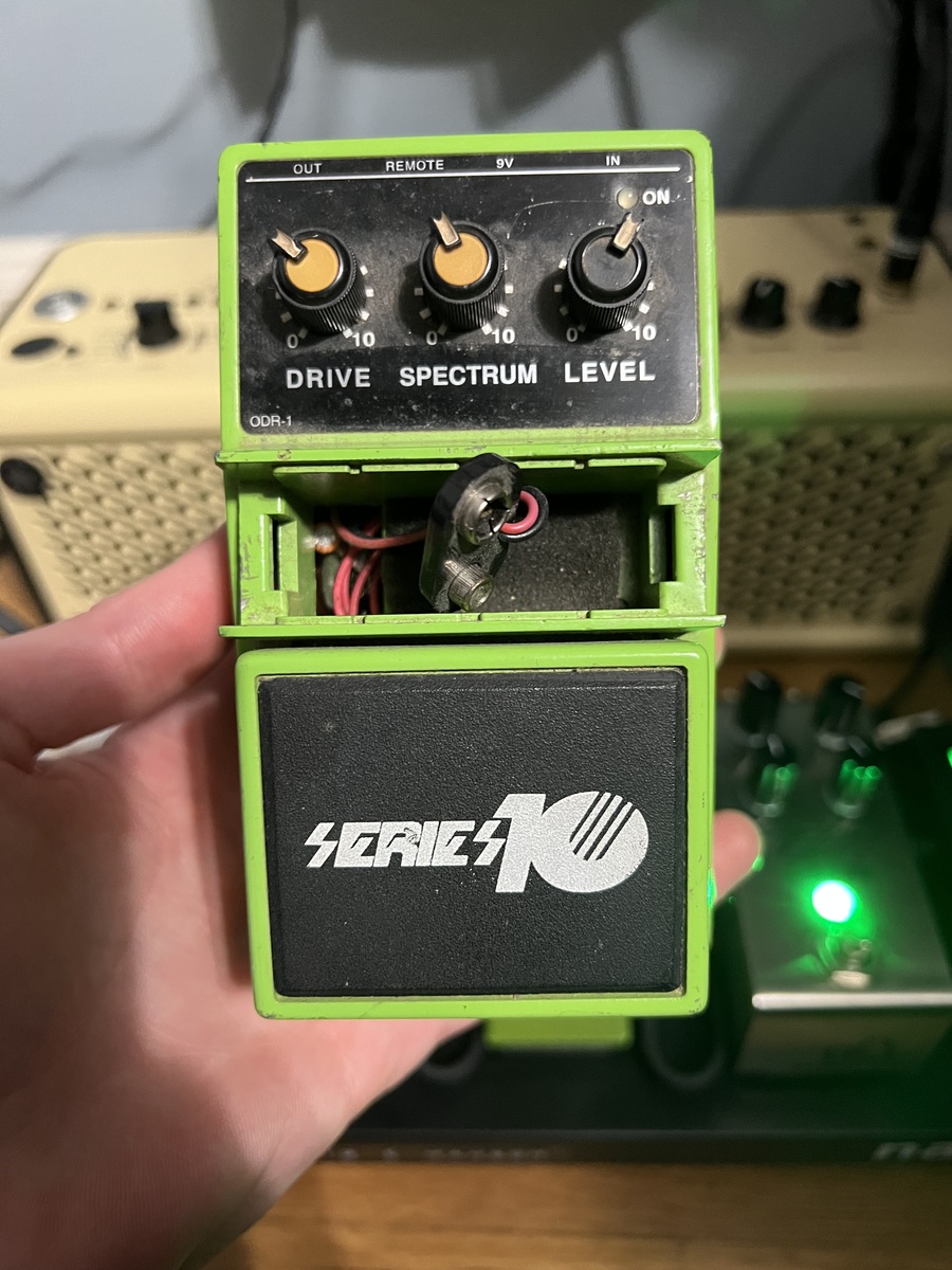 Pedalboard by sprucebringsteen featuring Nobels ODR-1 Overdrive (1990s)