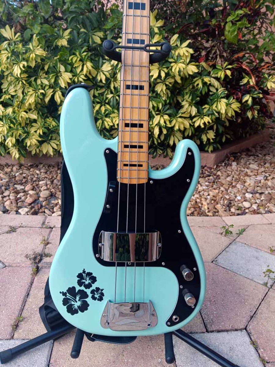 Music Gear Setup by jeremy_crockett featuring Squier Limited-Edition Classic Vibe ‘70s Precision Bass Guitar