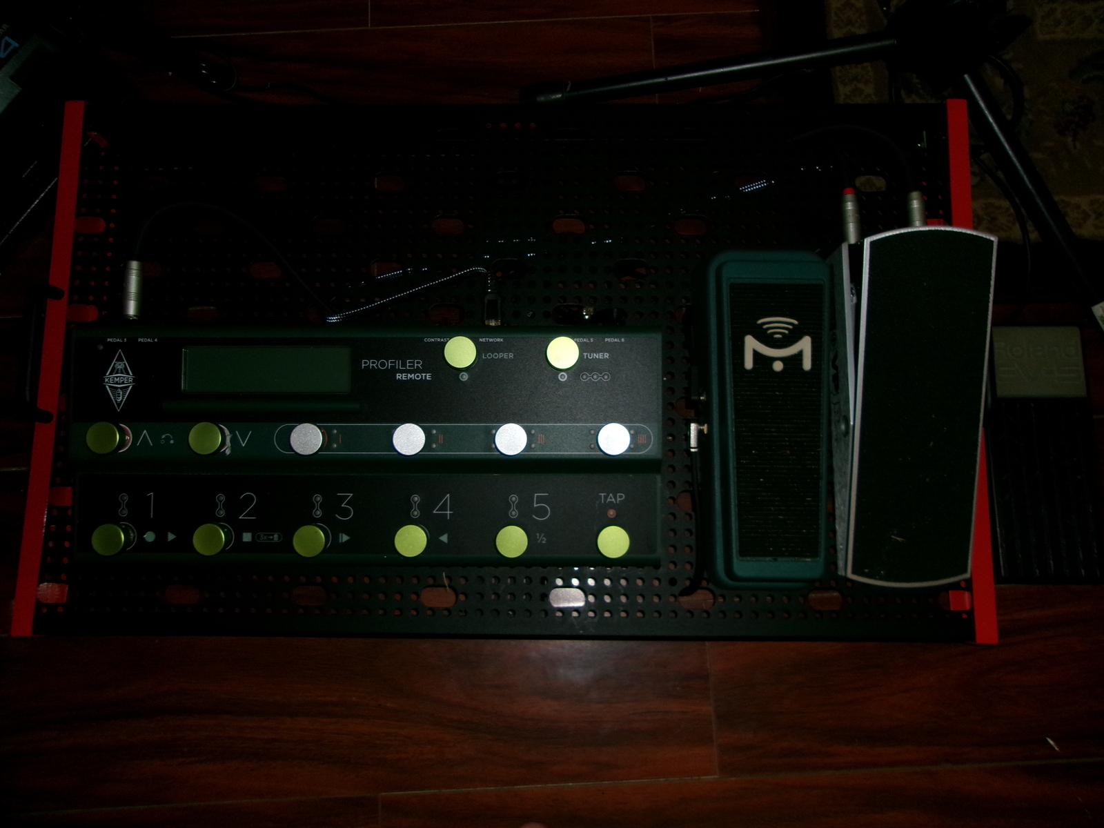Metal Pedalboard by awwim featuring Kemper Profiler Remote Foot Controller