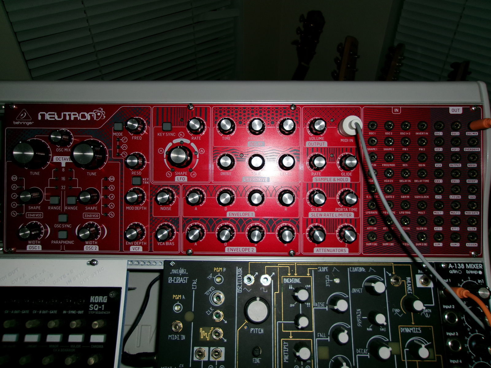 Electronic Synth Setup by awwim featuring Behringer Neutron