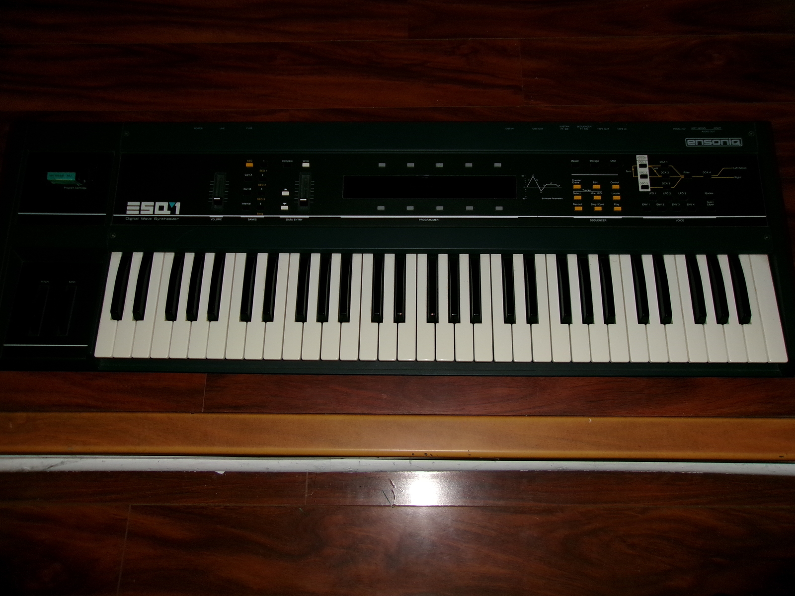 Electronic Synth Setup by awwim featuring Ensoniq ESQ-1