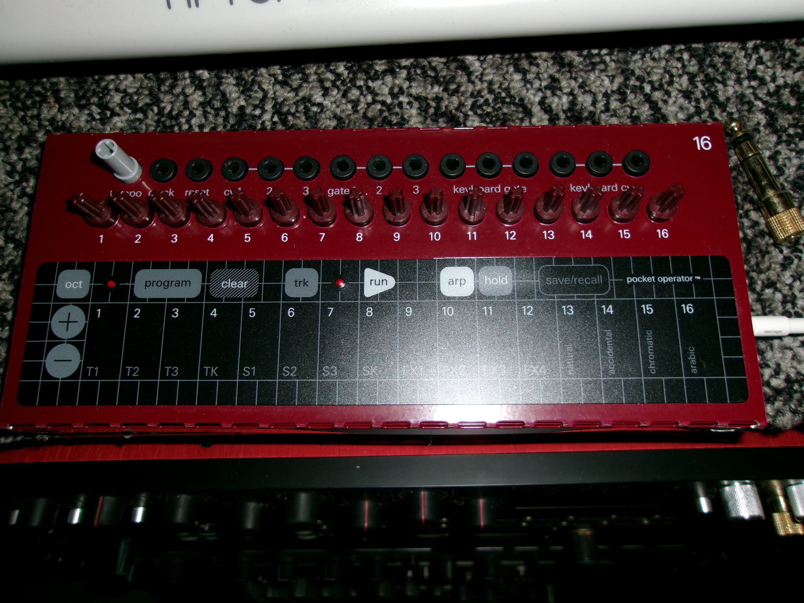 Synth Setup by awwim featuring Teenage Engineering 16 Modular Synthesizer