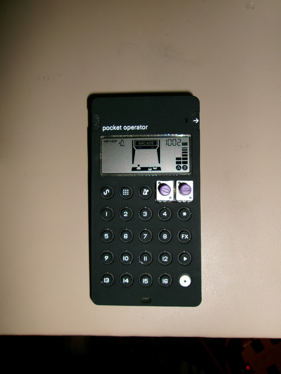 Synth Setup by awwim featuring Teenage Engineering Pocket Operator PO-20 Arcade