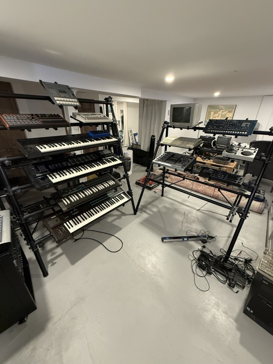 Electronic Studio Setup by primecandidate featuring Alesis HR-16, Behringer LmDrum, and Korg DW-8000 and 11 more pieces of gear