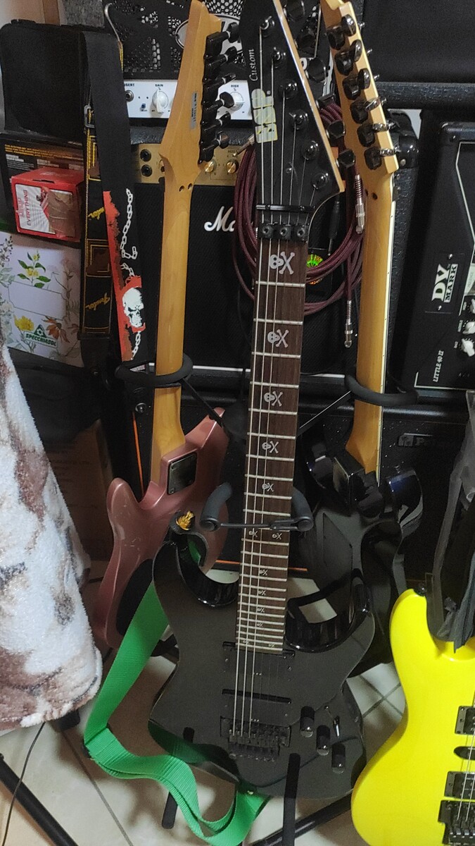 Music Gear Setup by albertspider featuring ESP KH-2 Kirk Hammett Signature
