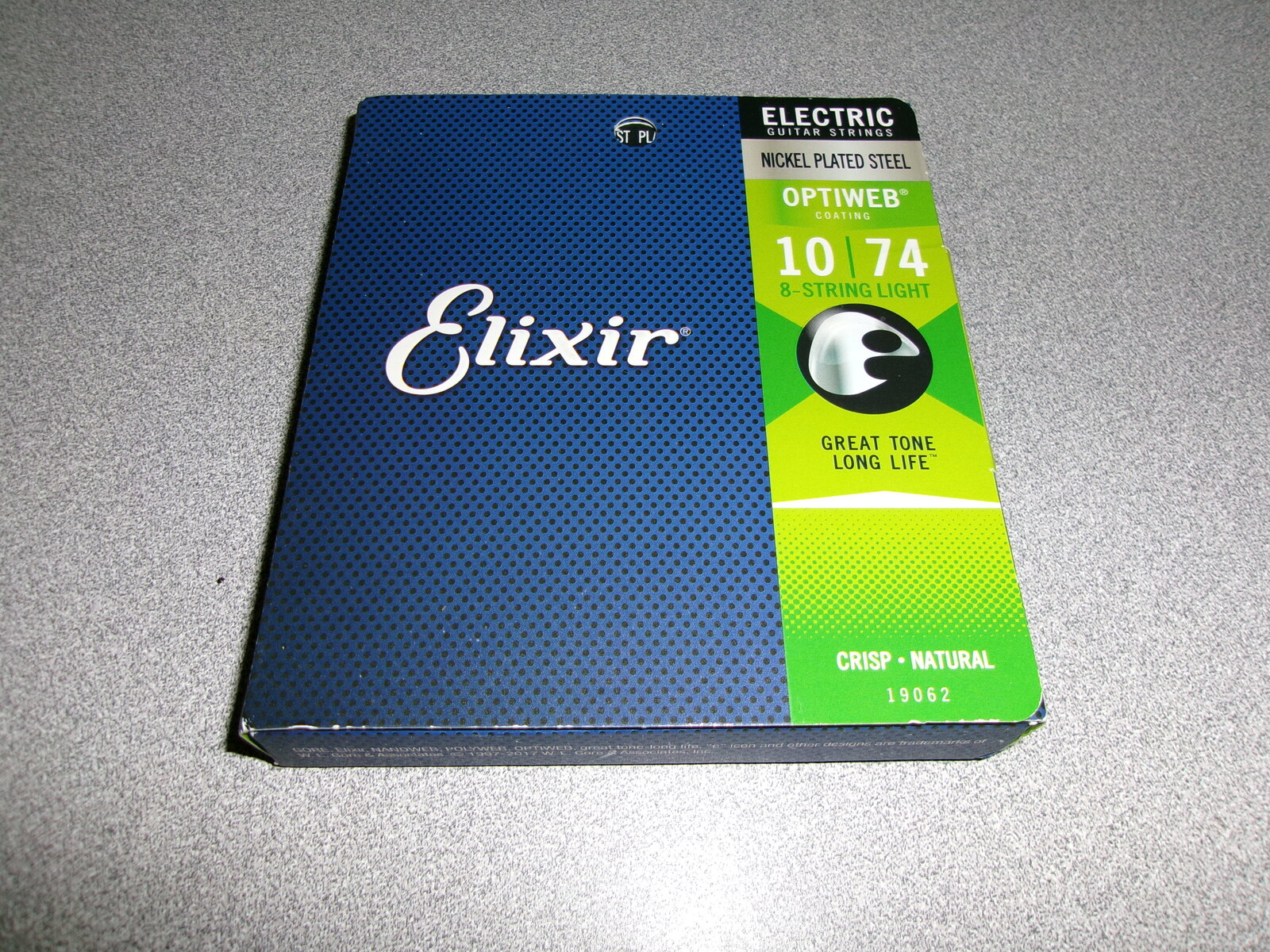 Music Gear Setup by awwim featuring Elixir Strings 19062 Optiweb Electric Guitar Strings - .010-.074 Light 8-string