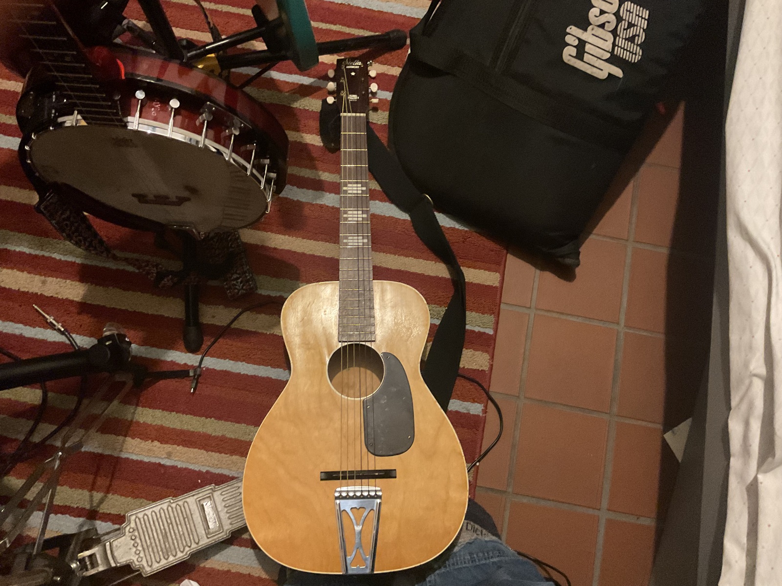 Music Gear Setup by mylo_kinlaw featuring Harmony Stella