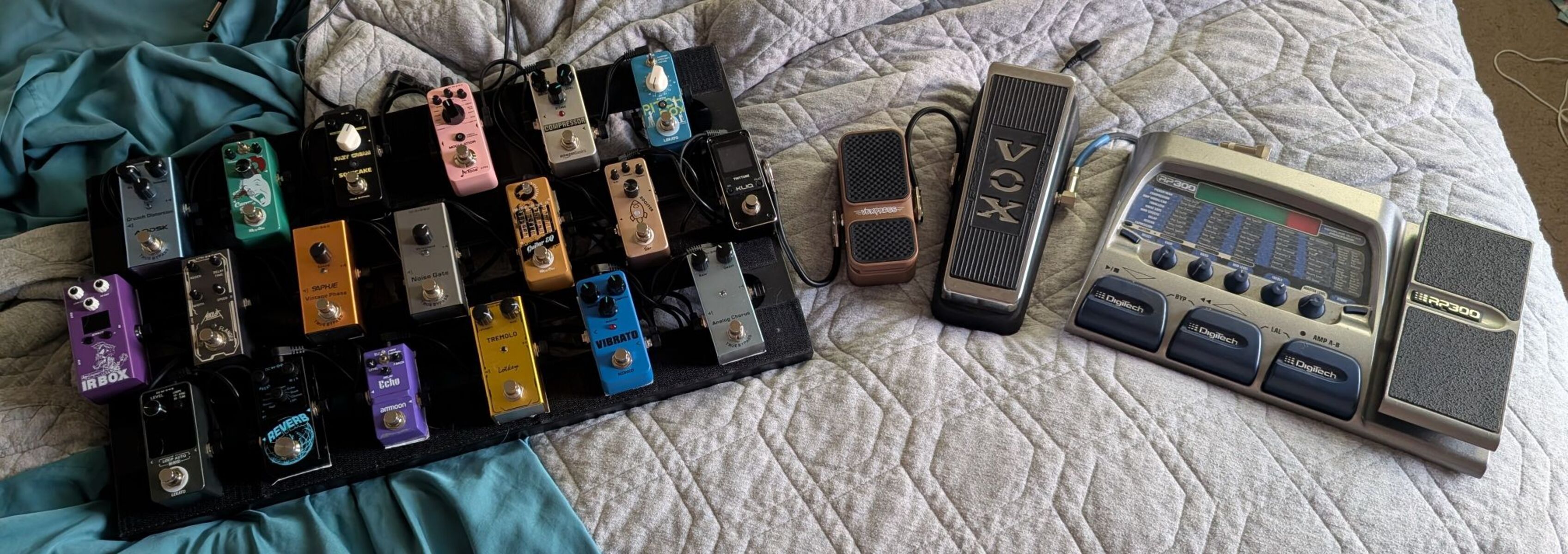 Metal Pedalboard by drew_pelto featuring DigiTech RP300, Vox V847 Wah, and Sonicake Vexpress and 6 more pieces of gear
