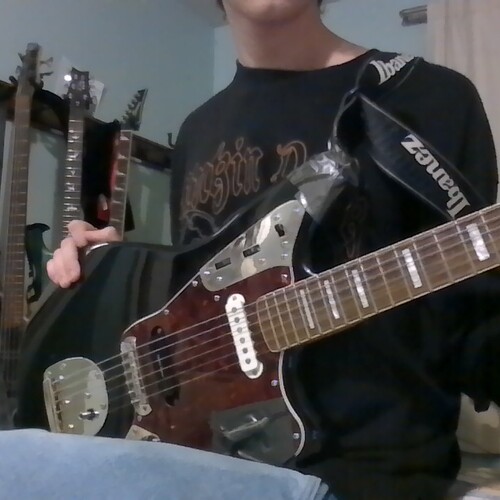 Photo of Duct Tape and more gear in a guitar