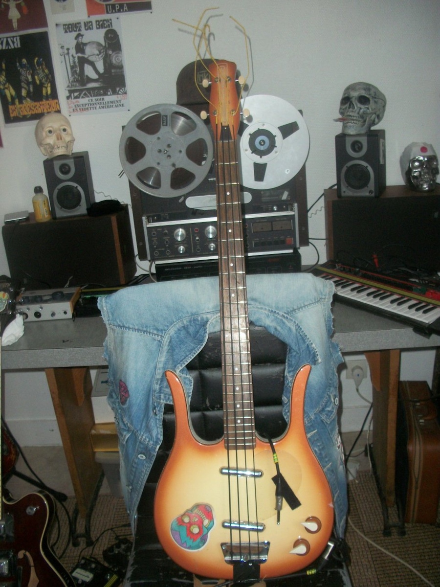 Music Gear Setup by mkn_upa featuring Danelectro Longhorn Bass