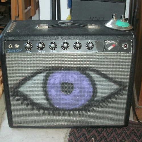 Photo of Fender Princeton 65 in a amplifier