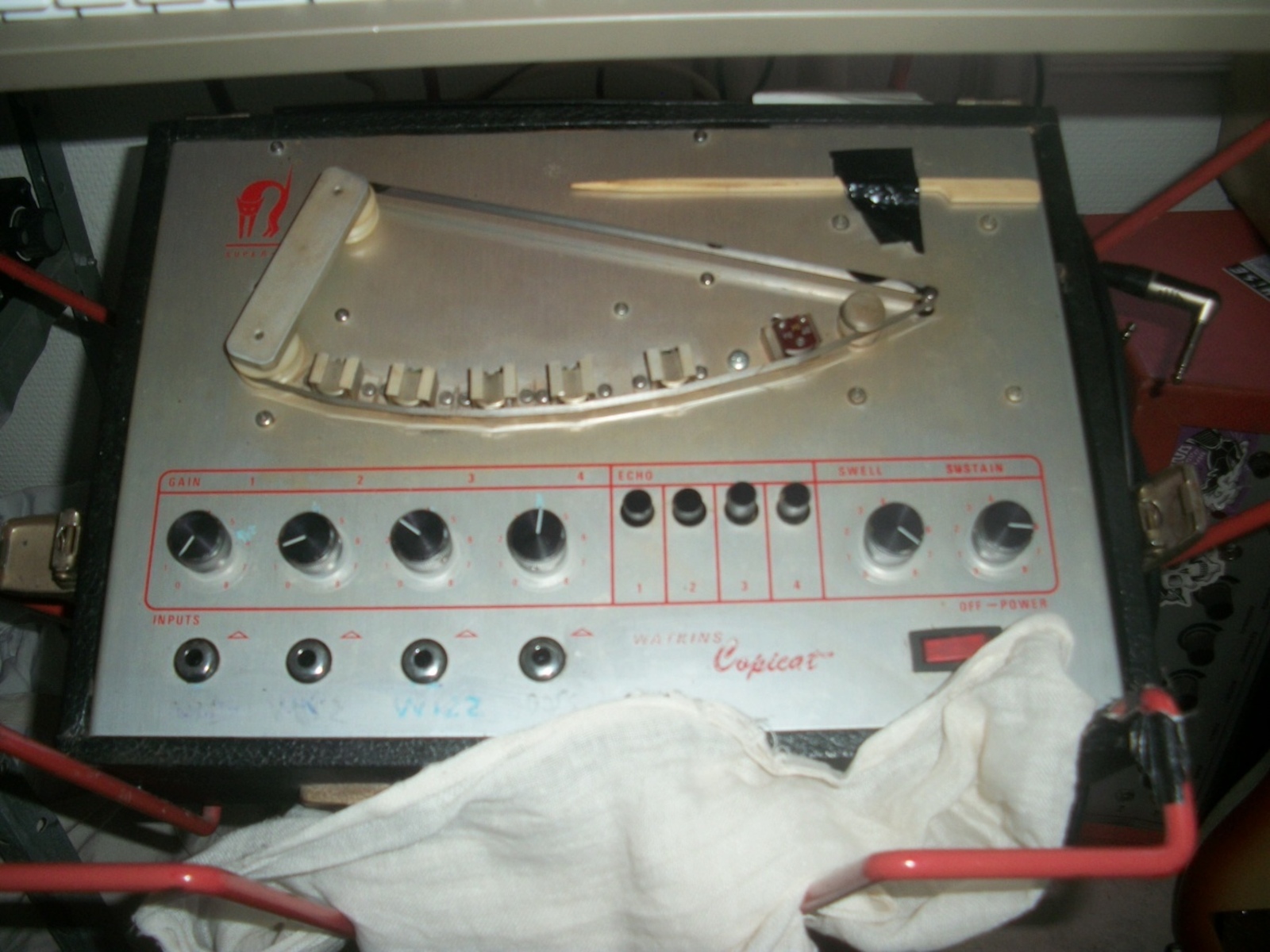 Pedalboard by mkn_upa featuring WEM Watkins Copicat