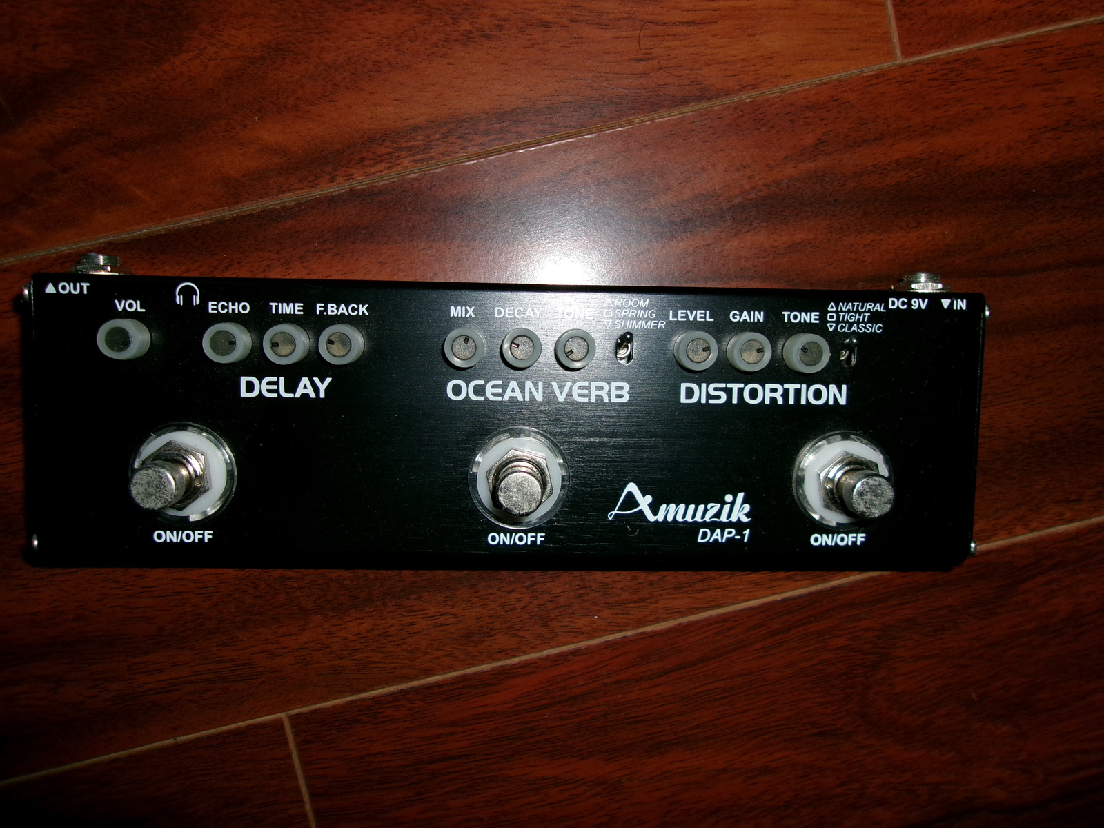 Pedalboard by awwim featuring Amuzik Multi Effects Pedal Dap-3